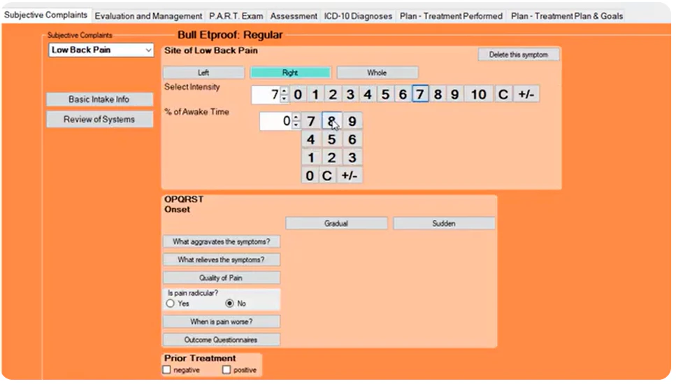 screenshot of Bulletproof Chiro
